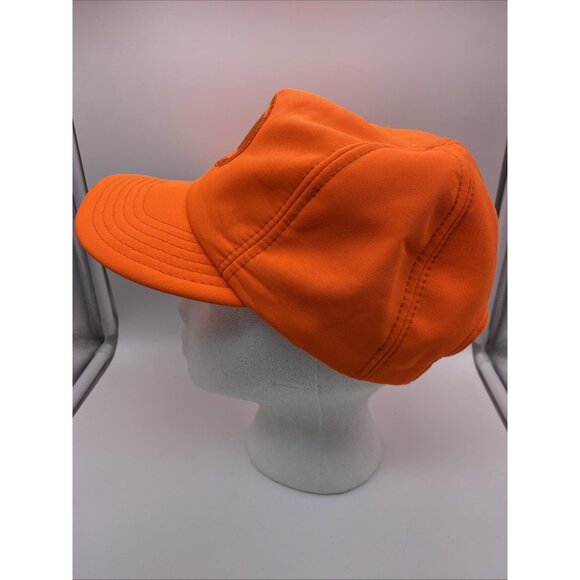 NRA Blaze Orange Vintage Adjustable Baseball Cap Hat Snap-back 90's - Picture 6 of 14